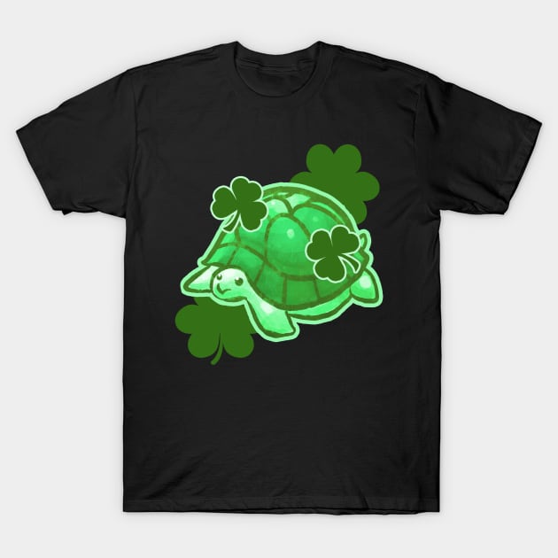 Lucky Turtle T-Shirt by saradaboru